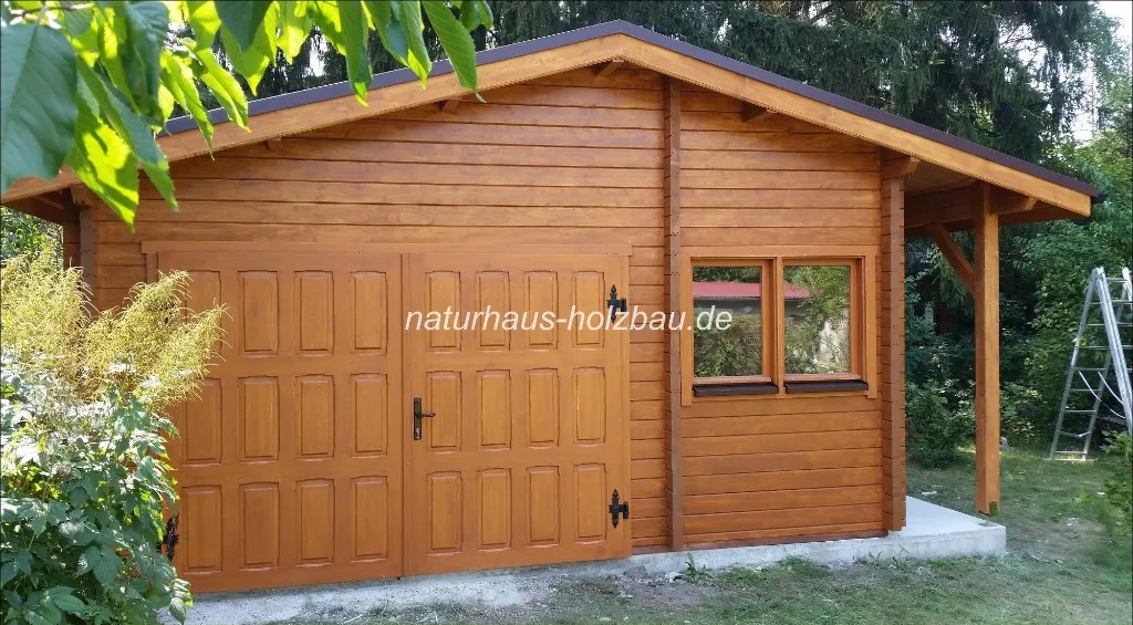 wir fertigen hochwertige Blockbohlengaragen bis ca. 60,00 qm ,...