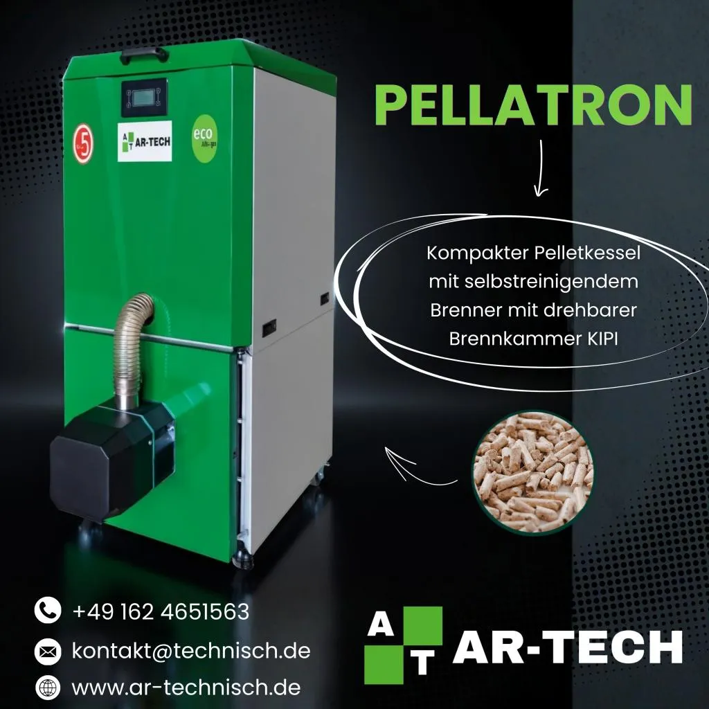 Pellatron 20 kW – Moderner Pelletkessel